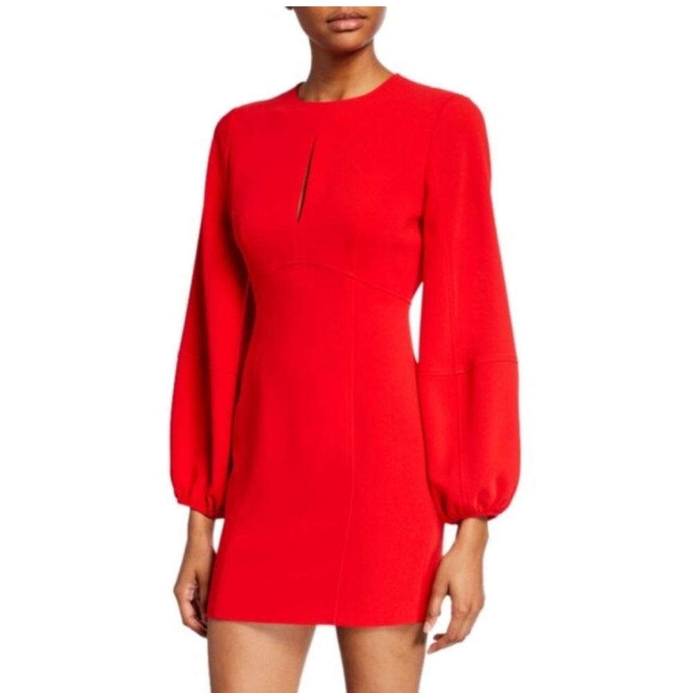 Cinq à Sept Danica Balloon-Sleeve Mini Dress - Size 0
